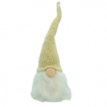 Testa di Gnomo Natalizie Beige/Rosa H.40 cm