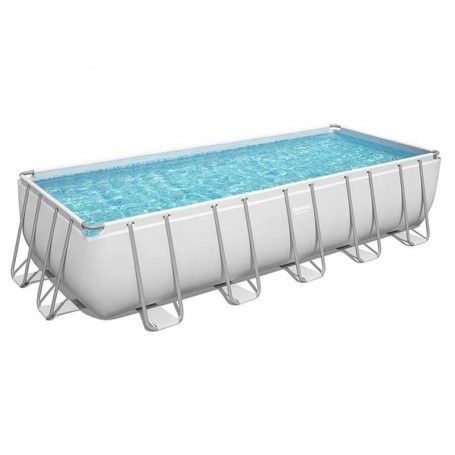Piscina Power Steel Rettangolare 640x274x132 cm - Bestway 5612B