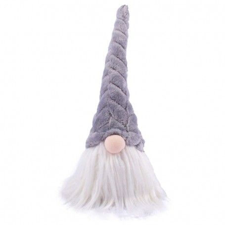 Testa di Gnomo Natalizia 4 Colori H.24 cm