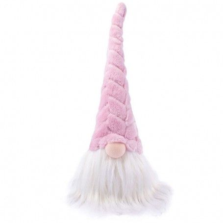 Testa di Gnomo Natalizia 4 Colori H.24 cm