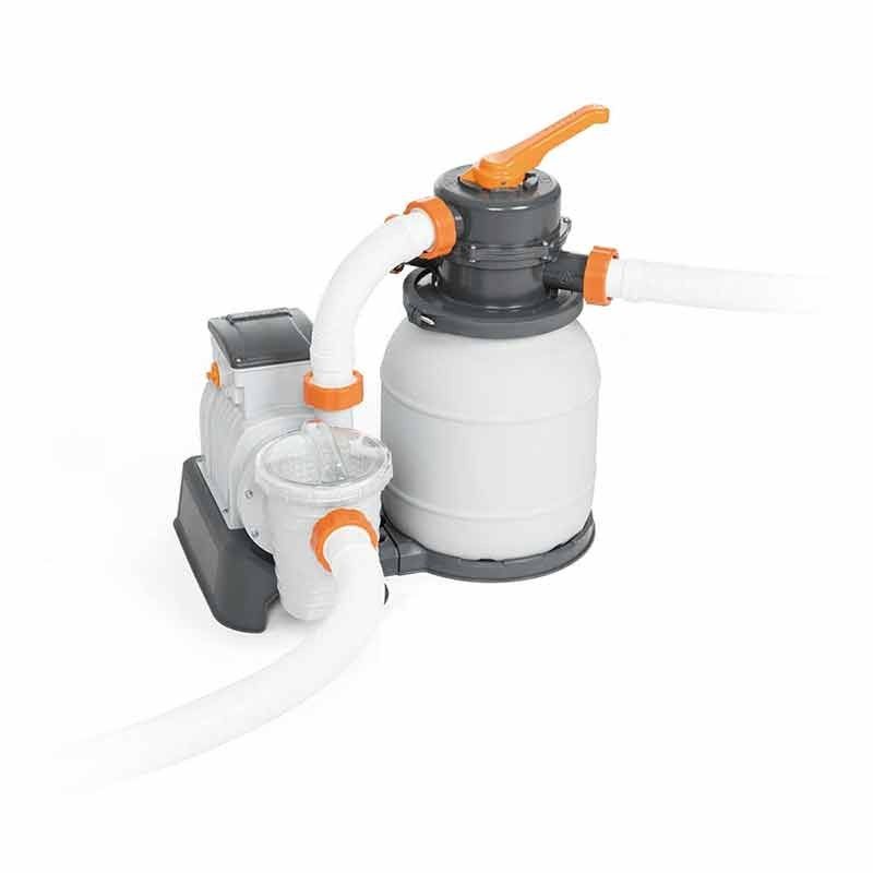 Piscina Power Steel Rettangolare 732x366x132 cm - Bestway 56475