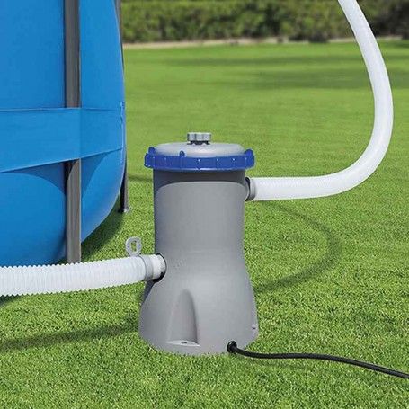 Pompa Filtro a Cartuccia Tipo II Bestway 58386 - Flusso Acqua 3.028 l/h - Flusso Sistema 2.195 l/h Pompa Filtro a Cartuccia Tipo II Bestway 58386 - Flusso Acqua 3.028 l/h - Flusso Sistema 2.195 l/h