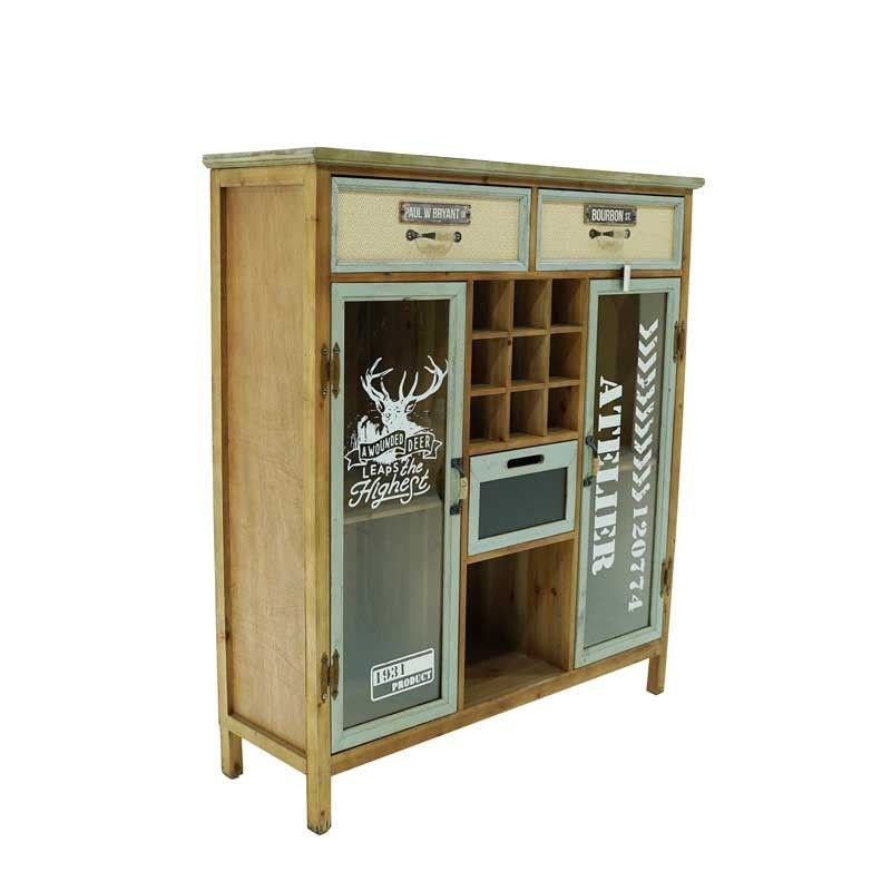 Mobile Vetrinetta Vintage H.113 cm