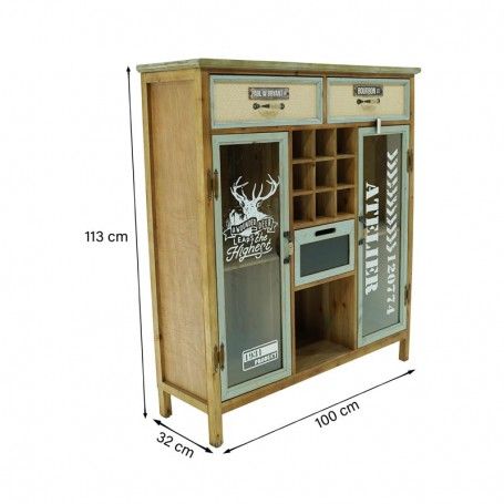 Mobile Vetrinetta Vintage H.113 cm Mobile Vetrinetta Vintage H.113 cm