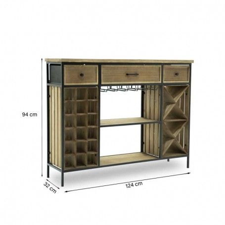 Scaffale Portabottiglie Sid Scaffale Portabottiglie Sid