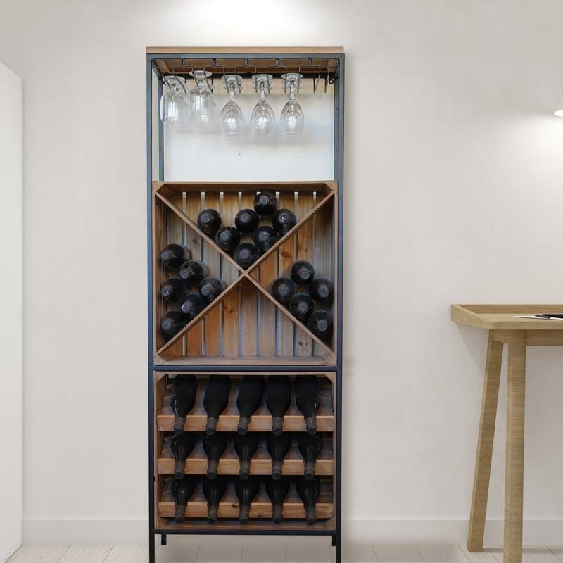 Scaffale Portabottiglie Rex