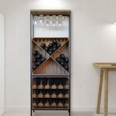 Scaffale Portabottiglie Rex Scaffale Portabottiglie Rex