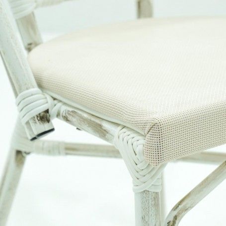 Sedia in Alluminio Effetto Bamboo Sedia in Alluminio Effetto Bamboo