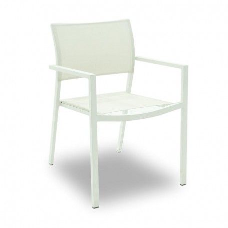 Tavolo Rettangolare Allungabile in Alluminio Bianco | Didone Tavolo Rettangolare Allungabile in Alluminio Bianco | Didone