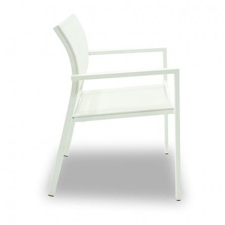 Tavolo Rettangolare Allungabile in Alluminio Bianco | Didone Tavolo Rettangolare Allungabile in Alluminio Bianco | Didone