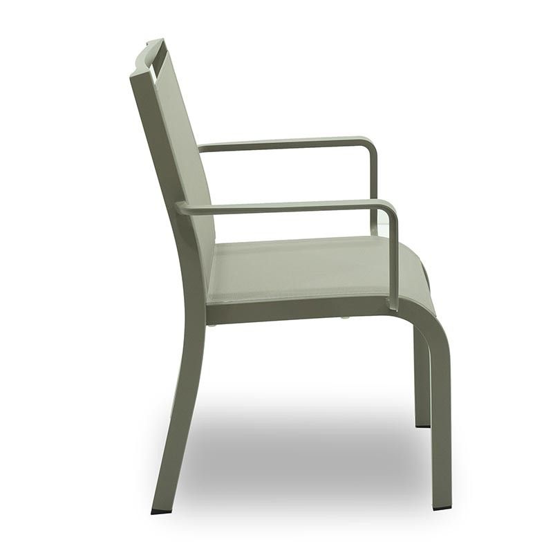 Tavolo Rettangolare Allungabile in Alluminio Tortora | Aci