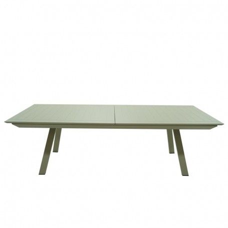 Tavolo Rettangolare Allungabile in Alluminio Champagne | Didone Tavolo Rettangolare Allungabile in Alluminio Champagne | Didone