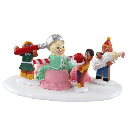 Triple Scoop Snowman - Lemax 03532