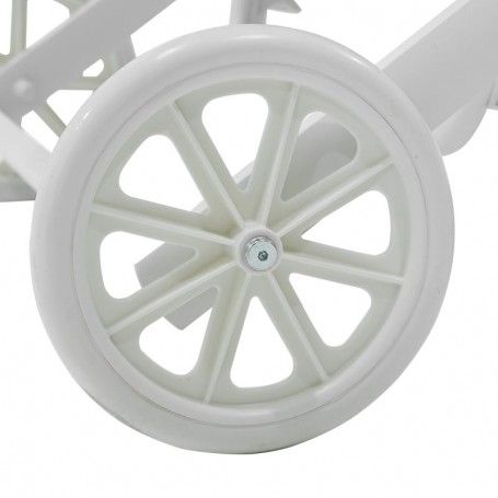 Lettino Prendisole da Giardino, Imbottito e in Alluminio Grigio | Milk