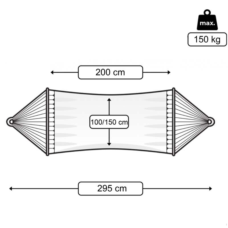 Amaca da Giardino e Campeggio in Cotone