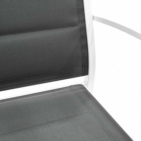 Tavolo Rettangolare Allungabile in Alluminio Bianco | Coffee