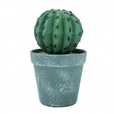 Piantina Grassa Artificiale con Vasetto H.20 cm Piantina Grassa Artificiale con Vasetto H.20 cm