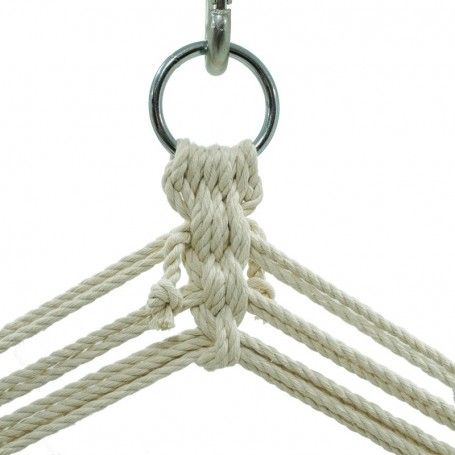 Poltrona Sospesa Narciso in Cotone Bianco Poltrona Sospesa Narciso in Cotone Bianco