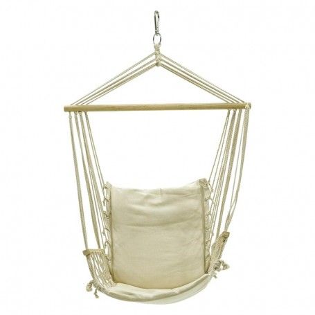 Poltrona Sospesa Narciso in Cotone Bianco Poltrona Sospesa Narciso in Cotone Bianco