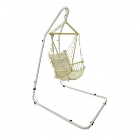 Poltrona Sospesa Narciso in Cotone Bianco Poltrona Sospesa Narciso in Cotone Bianco