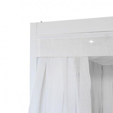 Baldacchino da Esterno in Alluminio Bianco 2x2xH.2,3 m