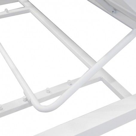 Baldacchino da Esterno in Alluminio Bianco 2x2xH.2,3 m