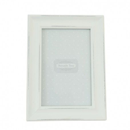 Cornice per Foto in Legno Bianco 19x14 cm