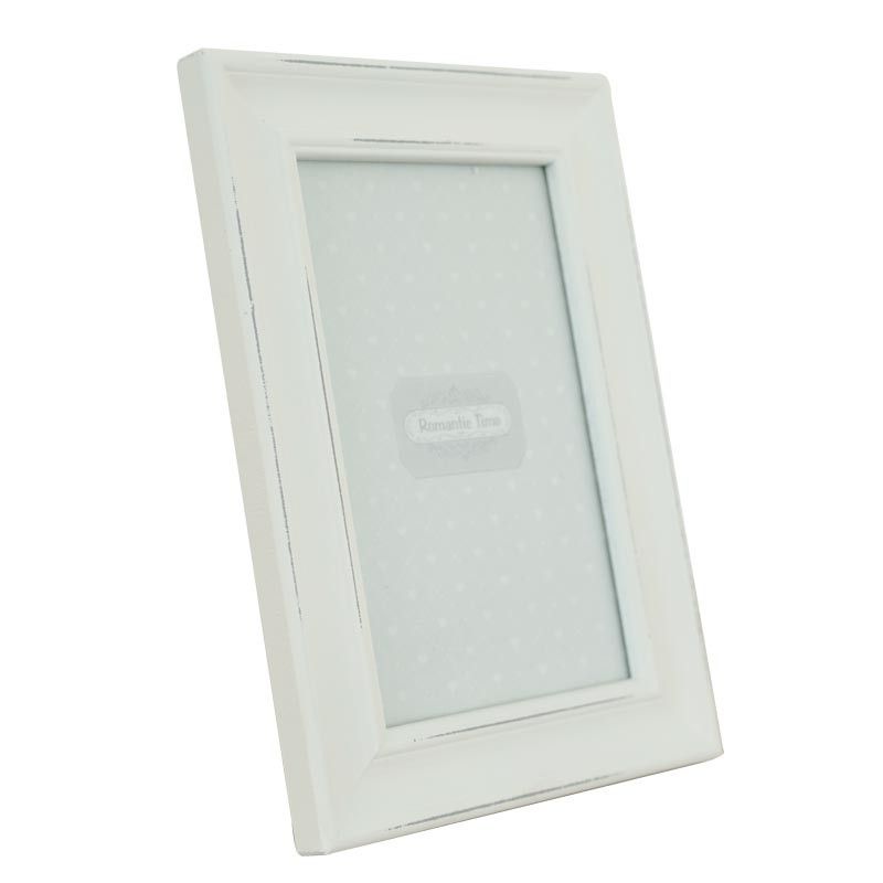 Cornice per Foto in Legno Bianco 19x14 cm