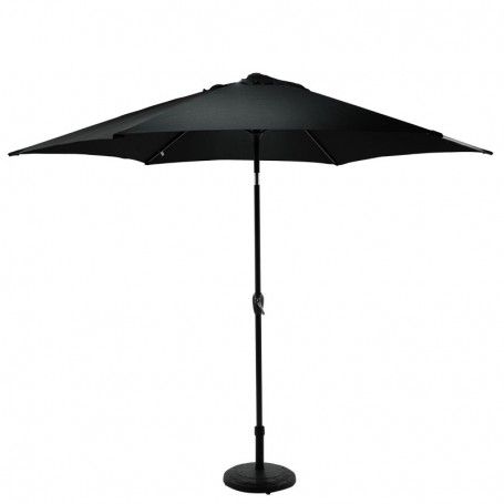 Ombrellone Palo Centrale da Esterno in Alluminio D. 280 cm Nero | QD101