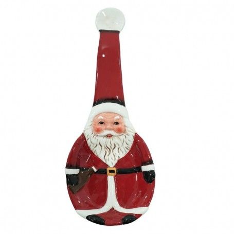 Poggia Cucchiaio Natalizio in Ceramica Set 2 Pz