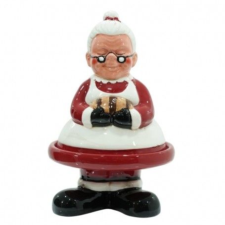 Alzatine Natalizie in Ceramica Set 2 Pz