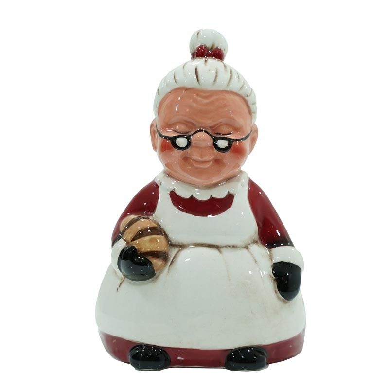 Porta Tovaglioli Natalizi in Ceramica Set 2 Pz