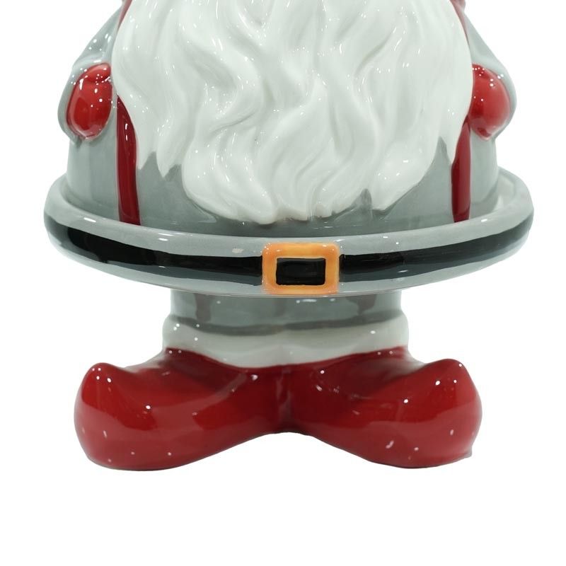 Alzatina Natalizia in Ceramica H.20,5 cm