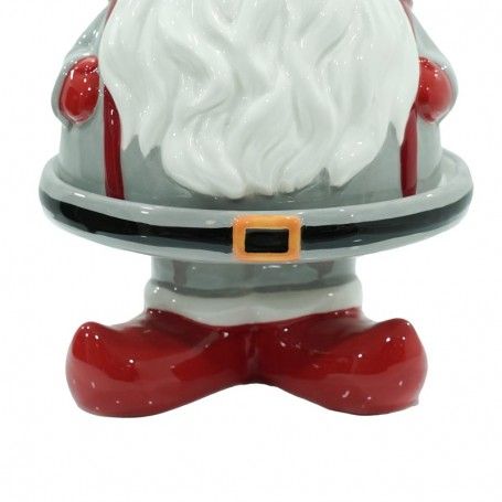 Alzatina Natalizia in Ceramica H.20,5 cm