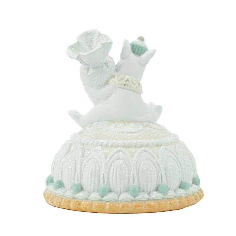 Topini su Torte in Resina H.11 cm Set 2 Pz