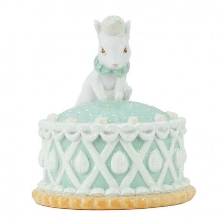 Topini su Torte in Resina H.11 cm Set 2 Pz Topini su Torte in Resina H.11 cm Set 2 Pz