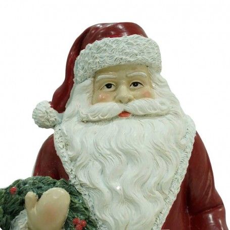 Babbo Natale con Scena Natalizia Interna e Luci Led H. 24,5 cm Babbo Natale con Scena Natalizia Interna e Luci Led H. 24,5 cm