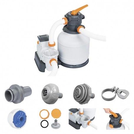 Filtro a Sabbia Bestway 58497 - Flusso Acqua 5.678 l/h - Flusso Sistema 5.300 l/h