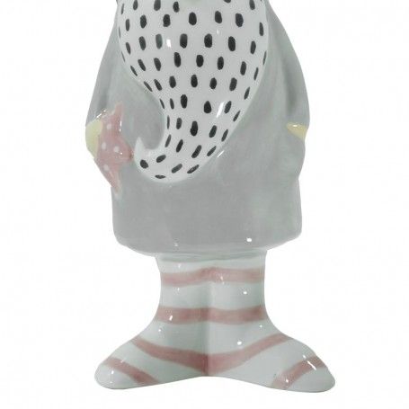 Gnomo Natalizio con Cappello in Ceramica H.22 cm