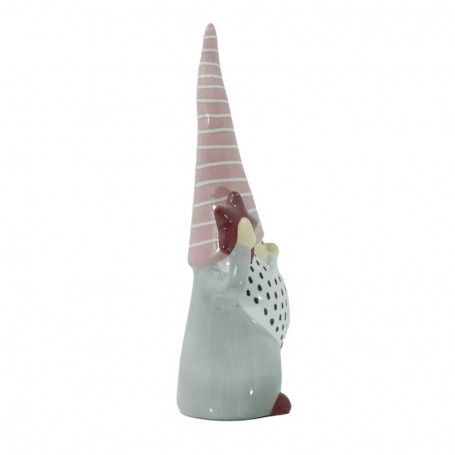 Babbo Natale con Cappello Lungo in Ceramica H.27,5 cm