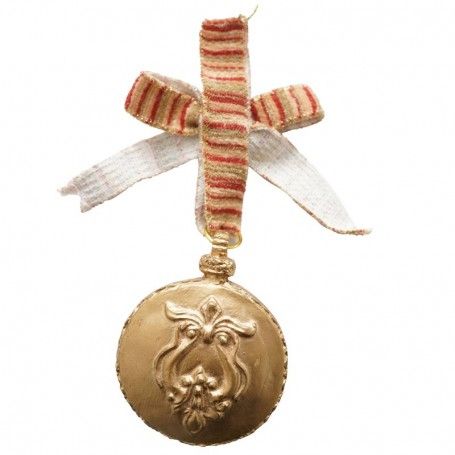 Orologio Natalizio con Nastro da Appendere D.7 cm 3 Modelli