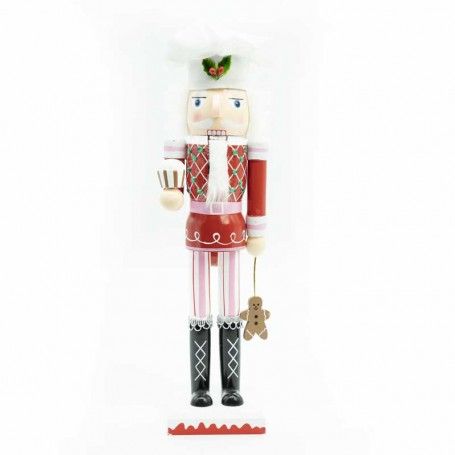 Schiaccianoci Chef Natalizio in Legno H.36 cm Schiaccianoci Chef Natalizio in Legno H.36 cm