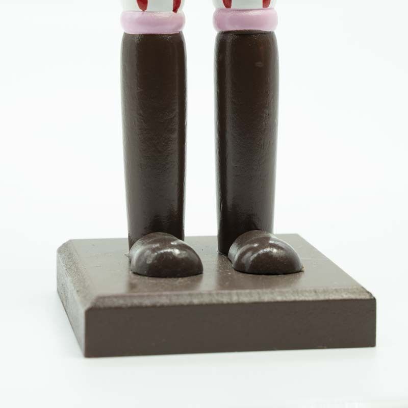 Babbo Natale Chef in Legno H.38 cm