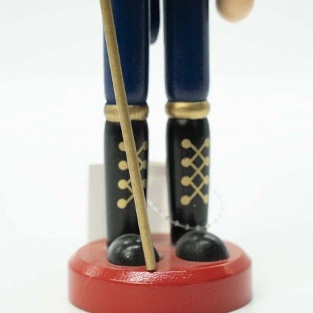 Schiaccianoci di Natale in Uniforme con Ascia H.25 cm