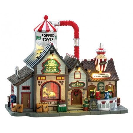 Bell's Gourmet Popcorn Factory con Alimentatore 4.5V - Lemax 75188