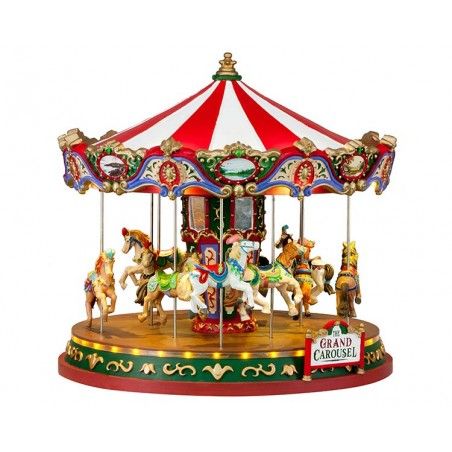 The Grand Carousel con Alimentatore 4.5V - Lemax 84349