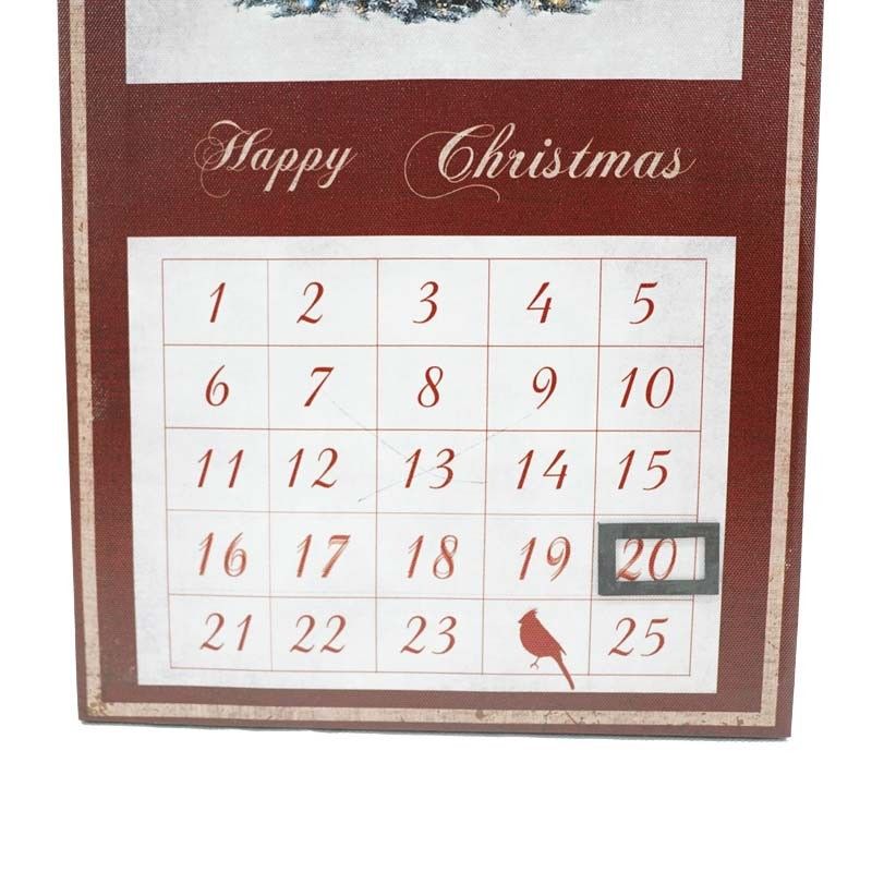 Calendario dell' Avvento Luminoso con 5 Luci Led