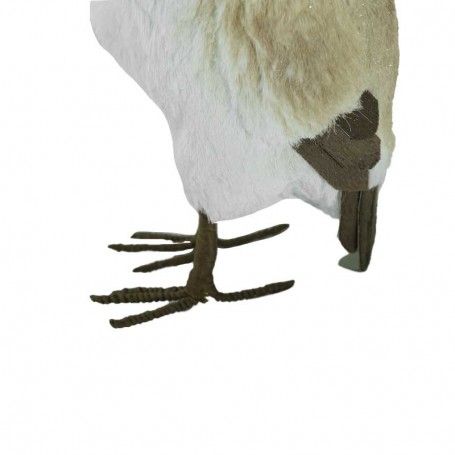 Gufo Natalizio Grigio H.30 cm Gufo Natalizio Grigio H.30 cm