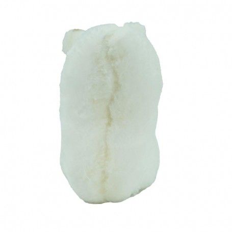 Scoiattolo Natalizio Bianco con Pigna H.18 cm Scoiattolo Natalizio Bianco con Pigna H.18 cm