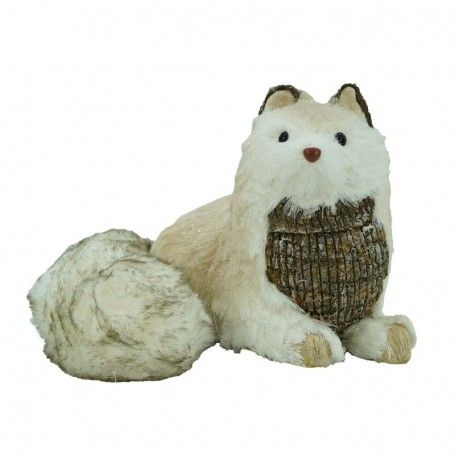 Volpe Marrone e Beige H.19 cm Volpe Marrone e Beige H.19 cm